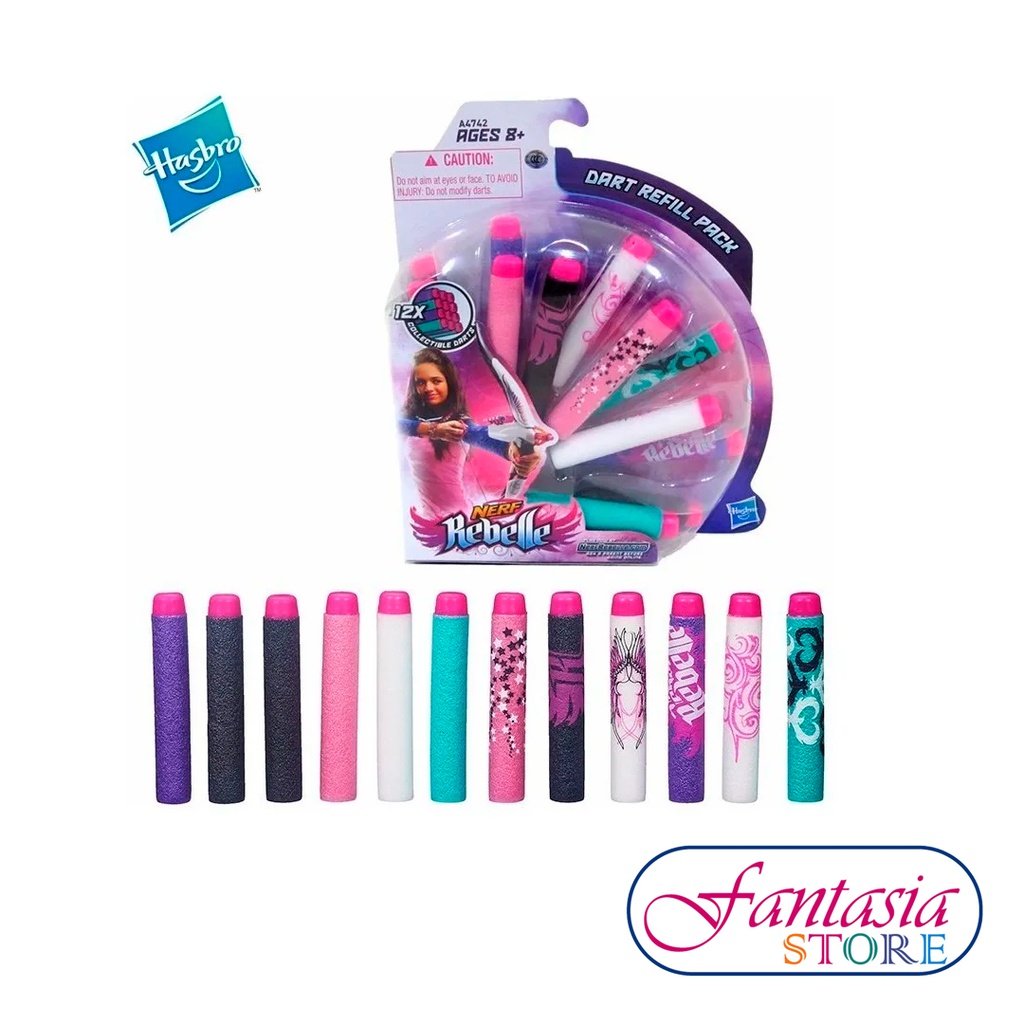 NERF REBELLE DART REFILL PACK