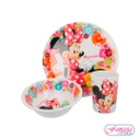 [ST14590] SET PLATOS MEL. MINNIE x 3 unid.