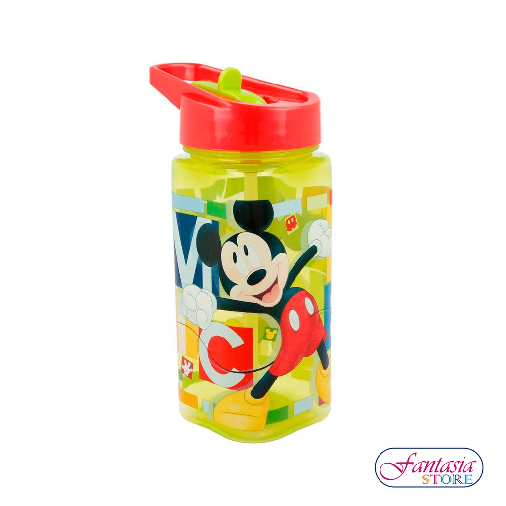 ST BOTELLA CUADRADA MICKEY