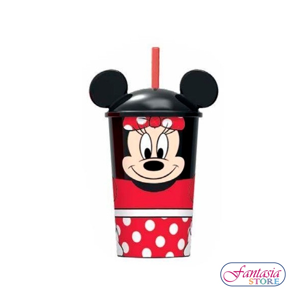 VASO CAÑA CARACTER MINNIE
