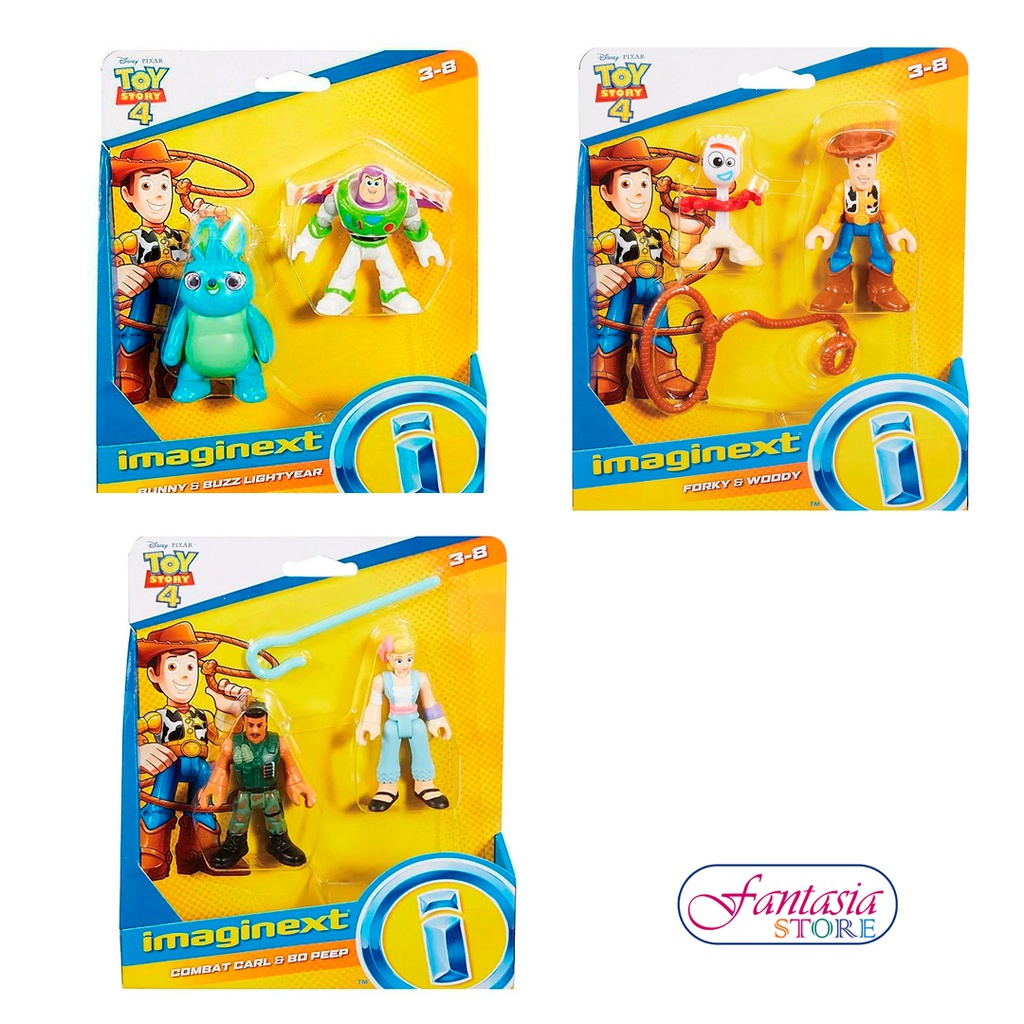 F.P. IMAGINEX TOY STORY 4 FIGURAS