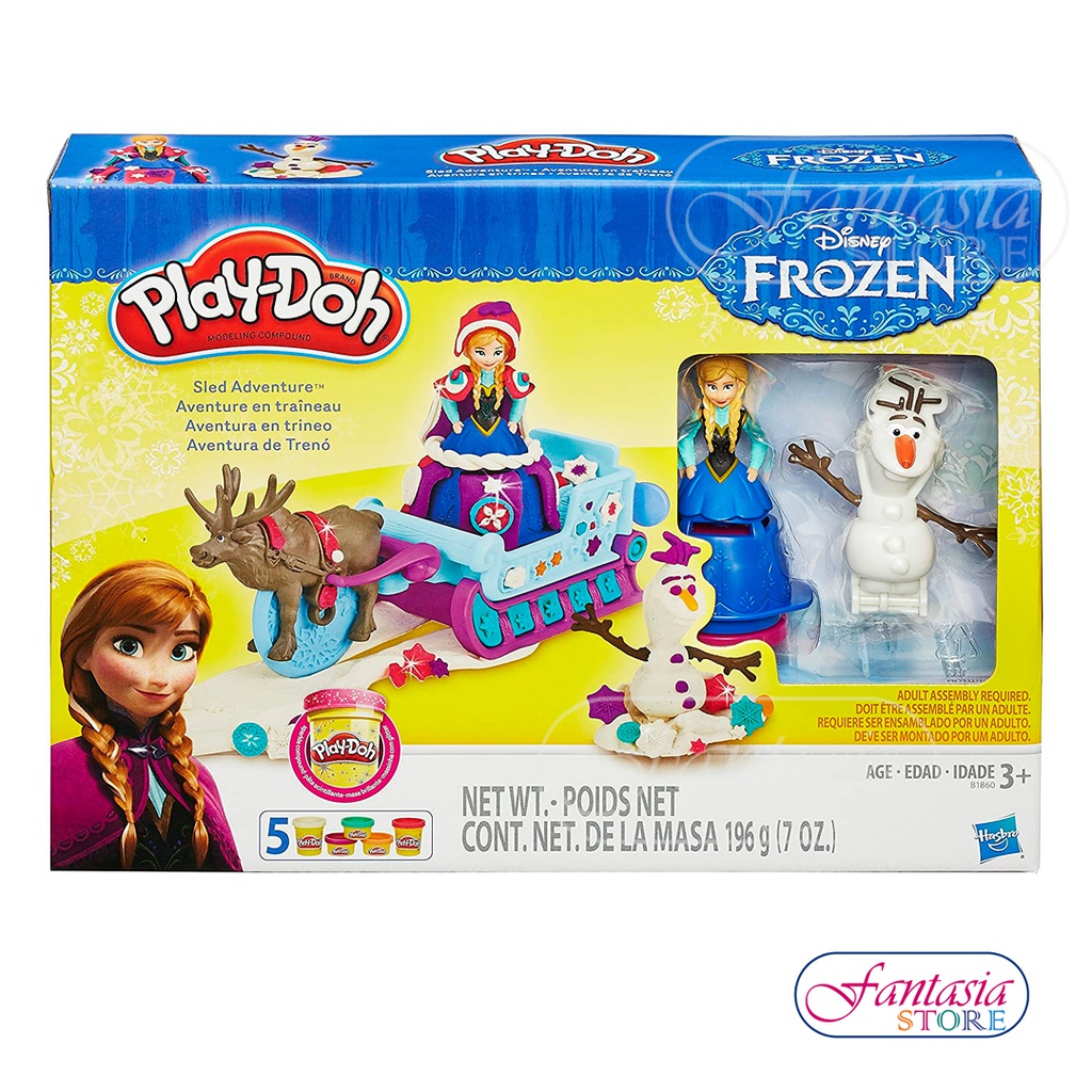 PLAY DOOH FROZEN AVENTURA EN TRINEO