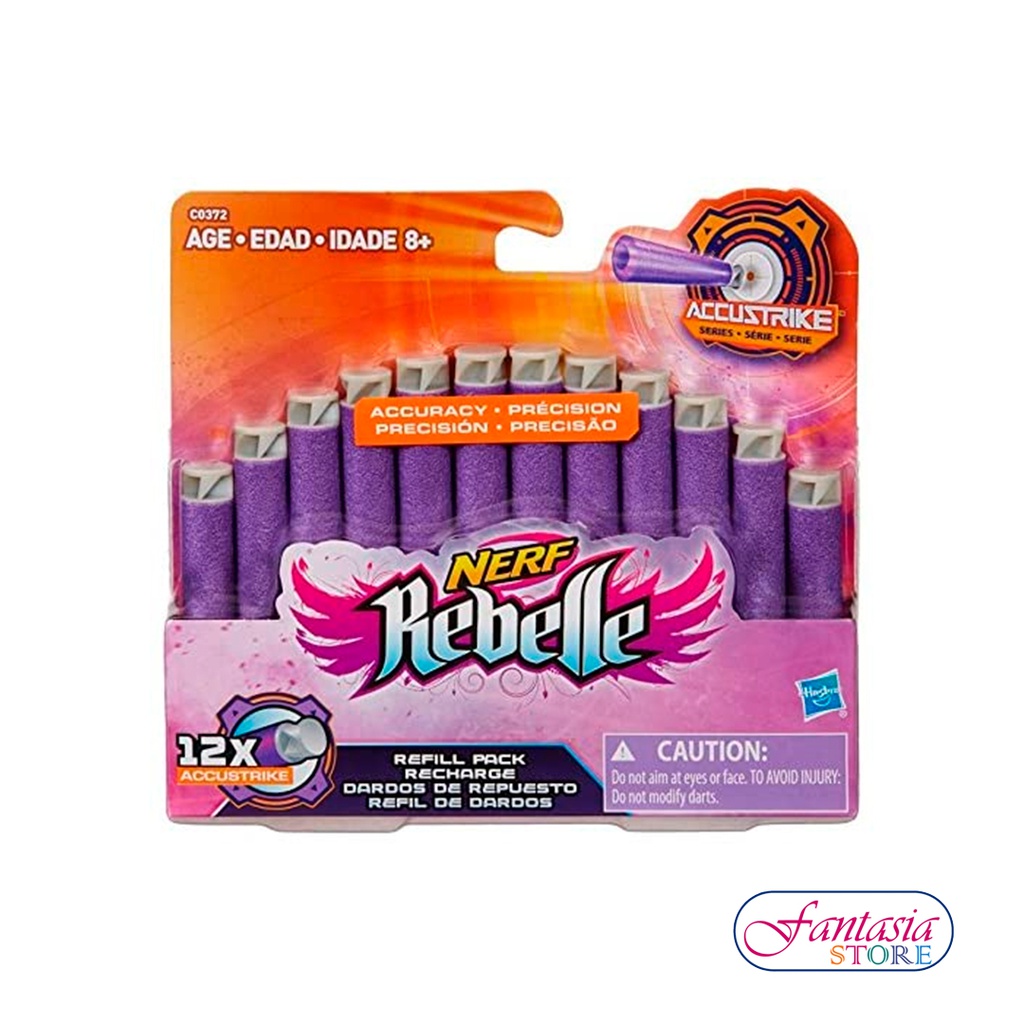 NERF REBELLE DARDOS