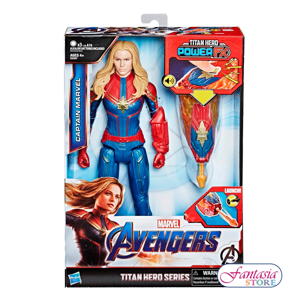 AVENGERS CAPITANA MARVEL TITAN HERO