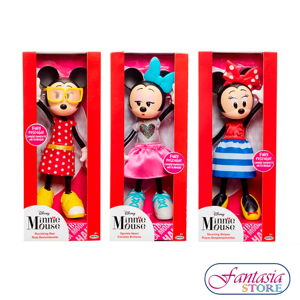 JP Minnie Mouse Fashion Doll Asst.