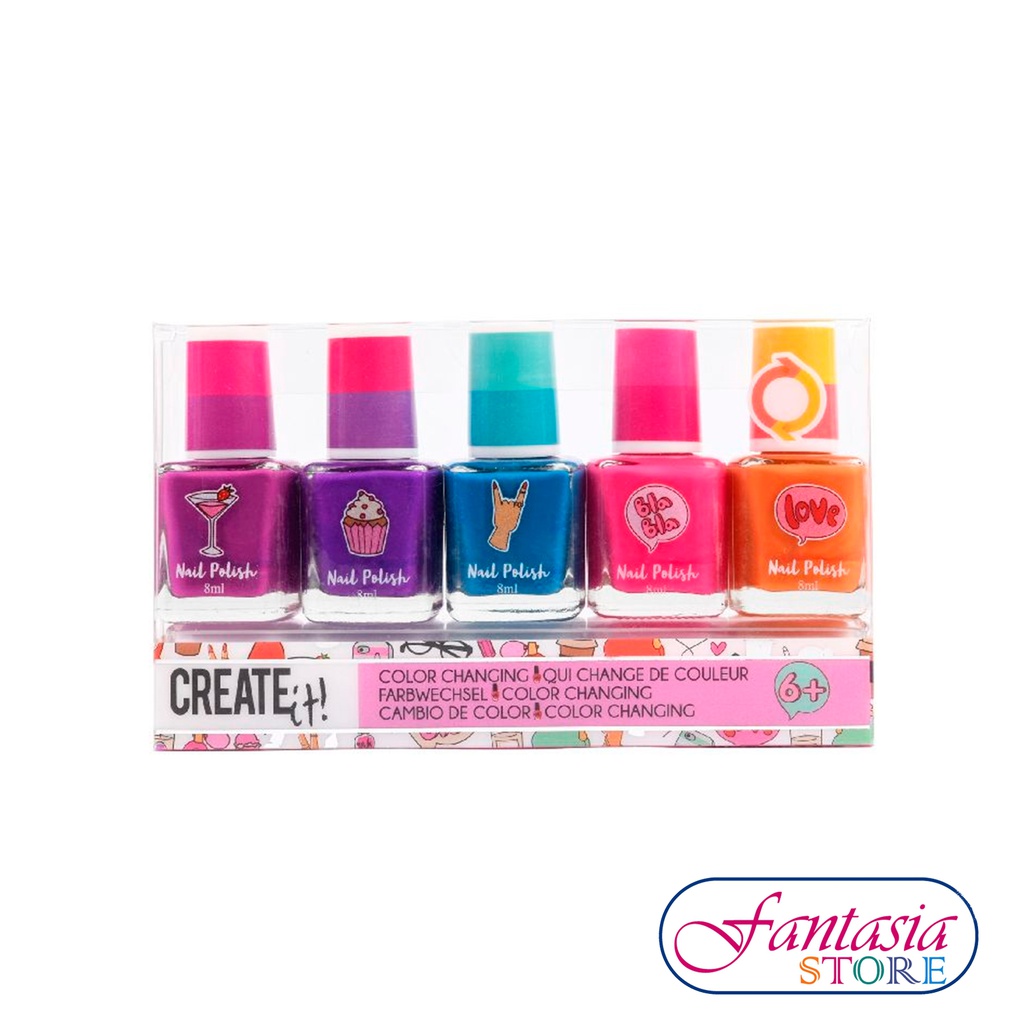 ESMALTE DE UÑAS QUE CAMBIA DE COLOR