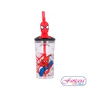 [ST51366] ST VASO C/CABEZA SPIDERMAN