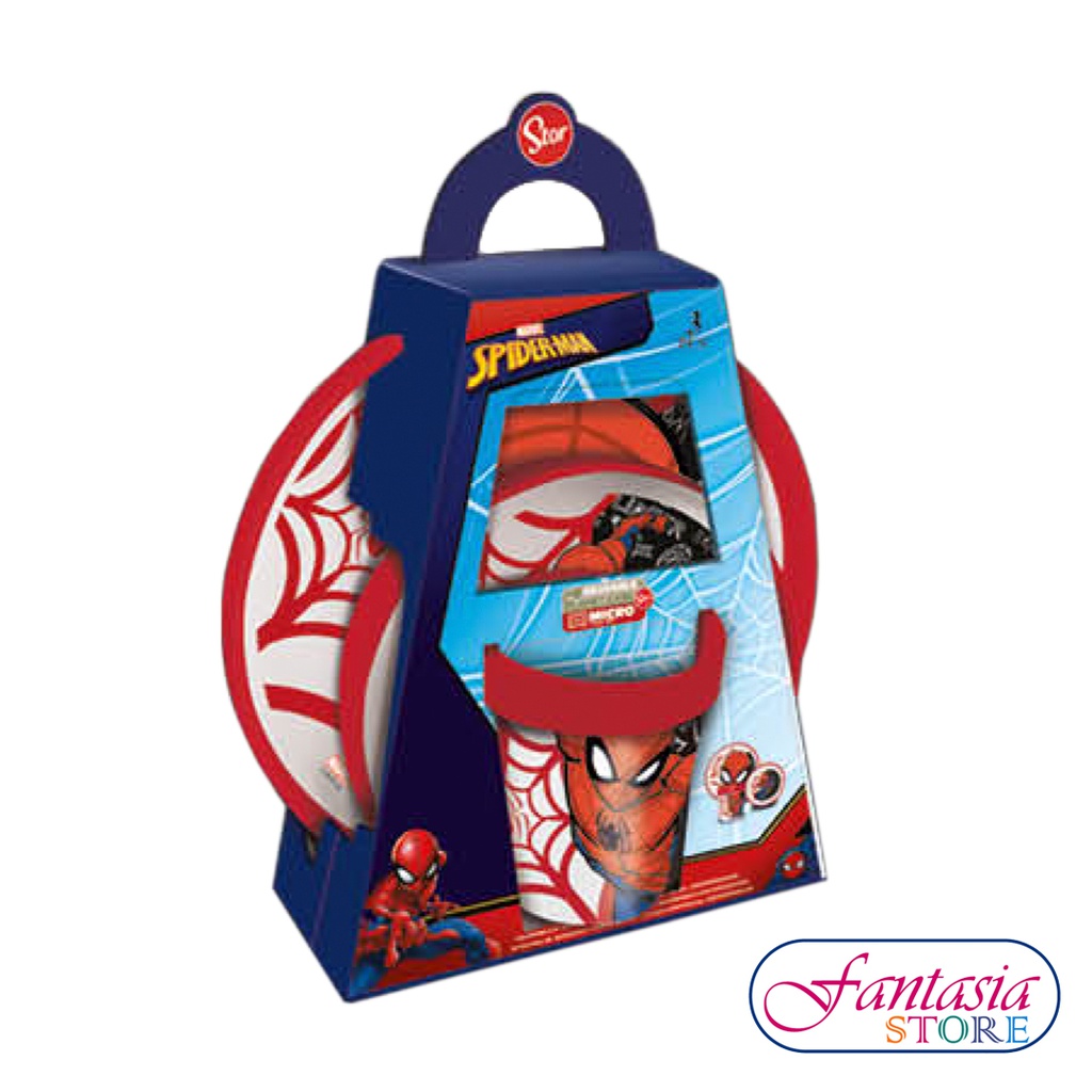 ST SET DE PLATOS 3PIEZAS SPIDERMAN