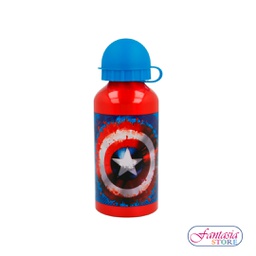[ST16934] ST BOTELLA DE ALUMINIO CAPITÁN AMÉRICA