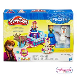 [HB1860] PLAY DOOH FROZEN AVENTURA EN TRINEO