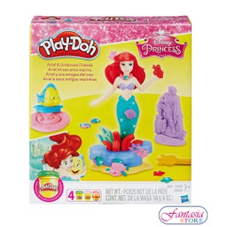[HB5529] PLAY DOOH ARIEL Y SUS AMIGOS DEL MAR