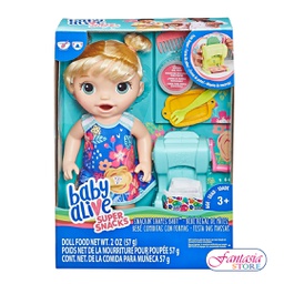 [HE3694] BABY ALIVE BEBE COMIDITAS CON FORMAS