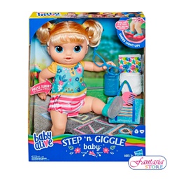 [HE5247] BABY ALIVE  BEBE PASOS Y RISAS