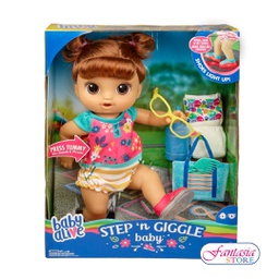 [HE5248] BABY ALIVE  BEBE PASOS Y RISAS