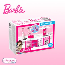 [N01614] BARBIE COCINA CON ACCESORIOS