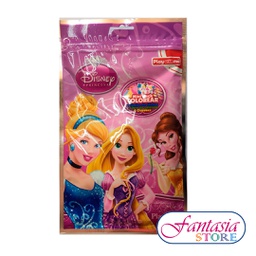 [PV7593] PV SET DE LIBRETA + CRAYONES PRINCESA