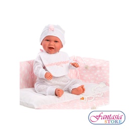 [K74082] LLORENS MIMI SONRISAS CAMBIADOR ROSA