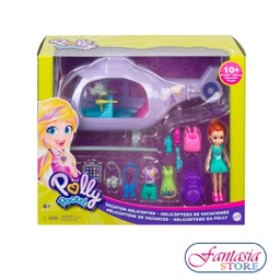 [MGKL59] POLLY POCKET HELICOPTERO DE VACACIONES