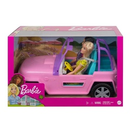[MGVK02] BARBIE JEEP CON 2 MUNECAS
